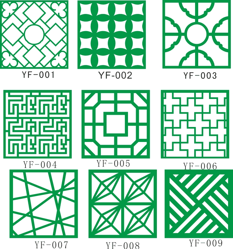طرح مجموعه طرح شبکه دو بعدی وکتور مناسب برای استفاده در دستگاه های cnc چوب و cnc لیزر - 2d lattice collection of vector lattice design cdr file
