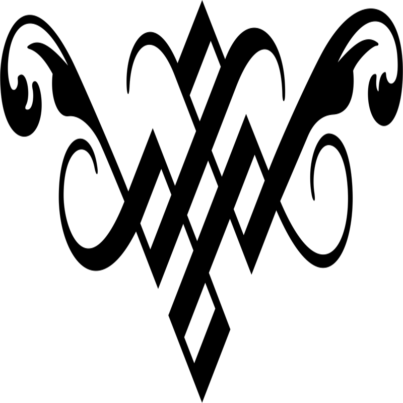 طرح فایل وکتور تزئینات خوشنویسی مناسب برای استفاده در دستگاه های cnc چوب و cnc لیزر - calligraphic ornament vector cdr file