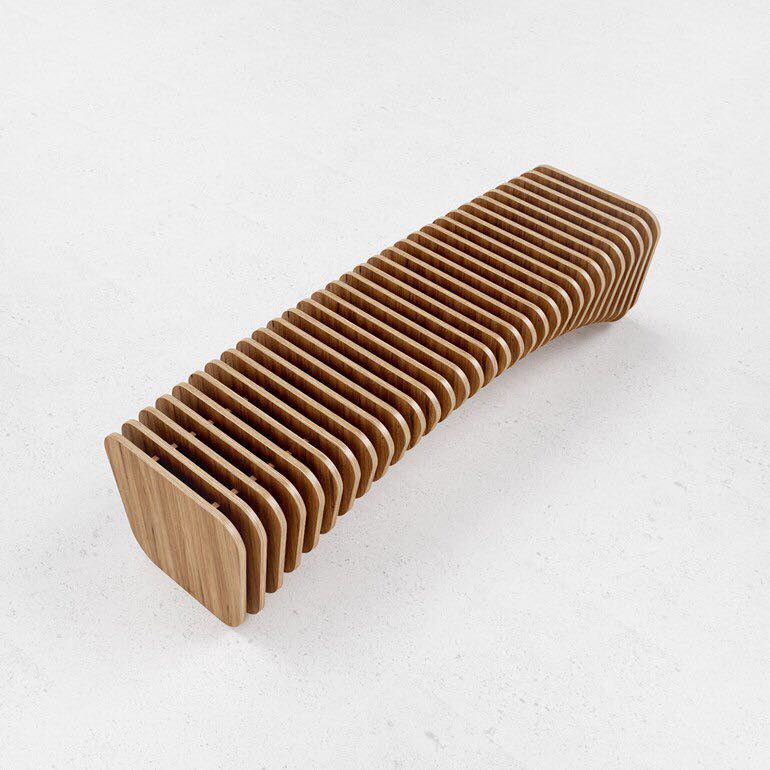 طرح میز پارامتریک مناسب برای استفاده در دستگاه های cnc چوب و cnc لیزر - laser cut parametric bench dxf file