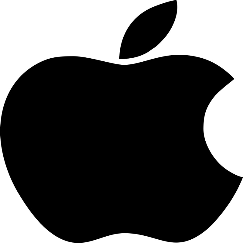 طرح فایل وکتور لوگو و نماد سیب مناسب برای استفاده در دستگاه های cnc چوب و cnc لیزر - apple vector logo eps file