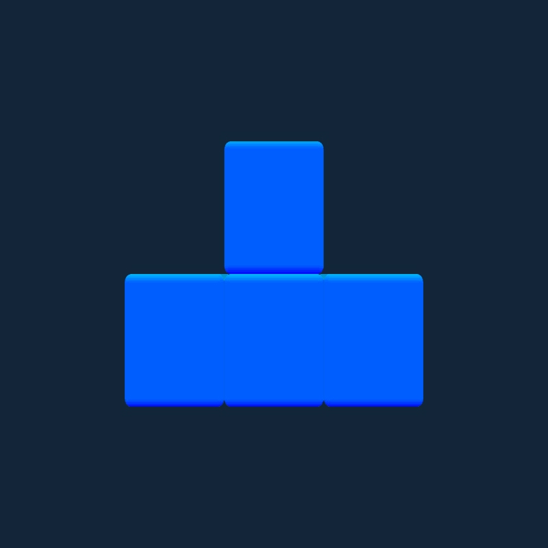 طرح بلوک تتریس مناسب برای استفاده در دستگاه های cnc چوب و cnc لیزر - tetris block t stl file