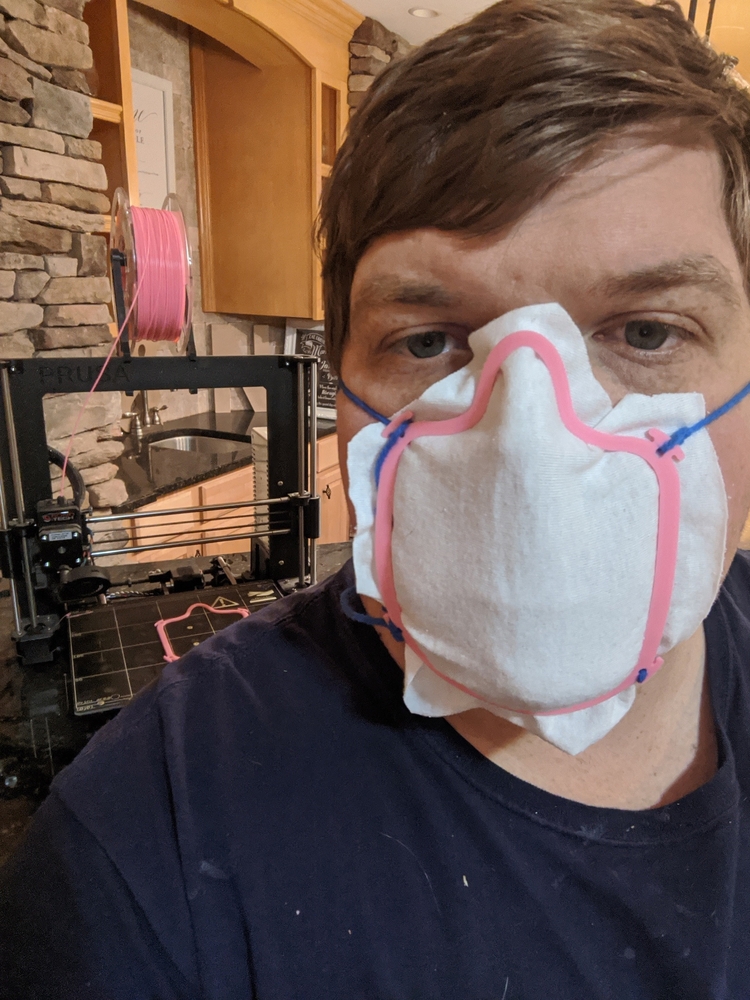 طرح قاب ماسک مناسب برای استفاده در دستگاه های cnc چوب و cnc لیزر - laser cut face mask frame cdr file