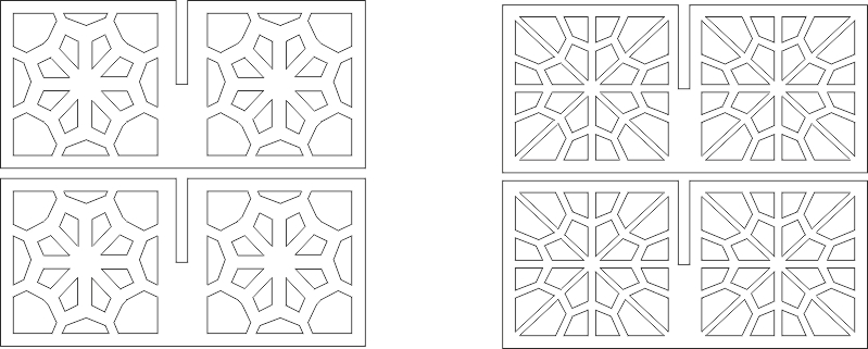 طرح رحل قرآن مناسب برای استفاده در دستگاه های cnc چوب و cnc لیزر - rahl quran laser cut cdr file