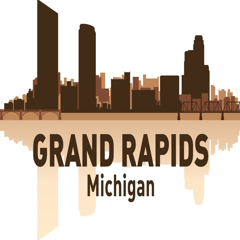 طرح گرند رپیدز اسکای‌لاین مناسب برای استفاده در دستگاه های cnc چوب و cnc لیزر - grand rapids skyline cdr file