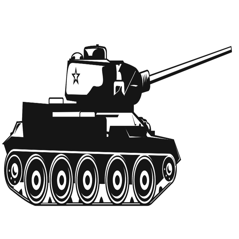 طرح وکتور تانک ارتشی مناسب برای استفاده در دستگاه های cnc چوب و cnc لیزر - army tank vector cdr file
