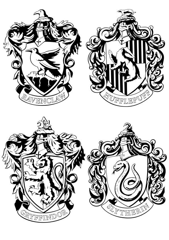 طرح وکتور هنری هری پاتر مناسب برای استفاده در دستگاه های cnc چوب و cnc لیزر - harry potter vector art cdr file