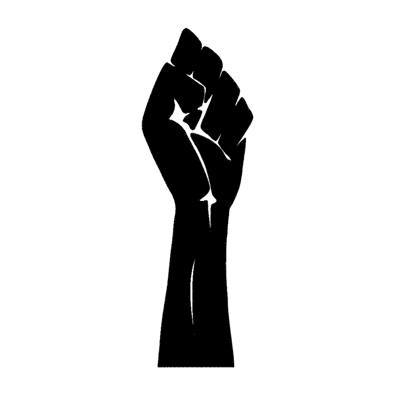 طرح مشت قدرتی مناسب برای استفاده در دستگاه های cnc چوب و cnc لیزر - power fist dxf file