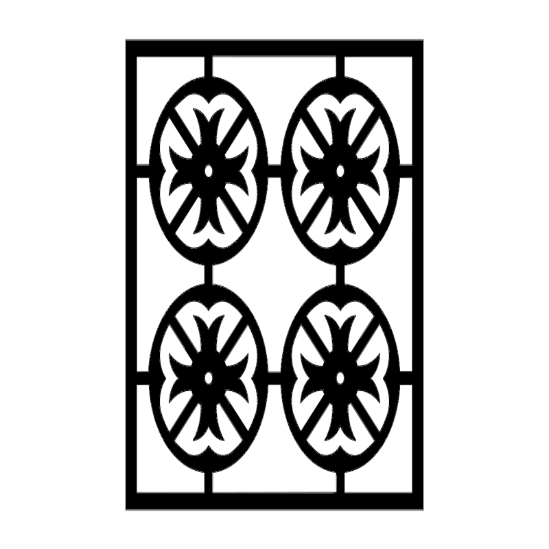طرح شماره ۱ مناسب برای استفاده در دستگاه های cnc چوب و cnc لیزر - pattern 1e dxf file