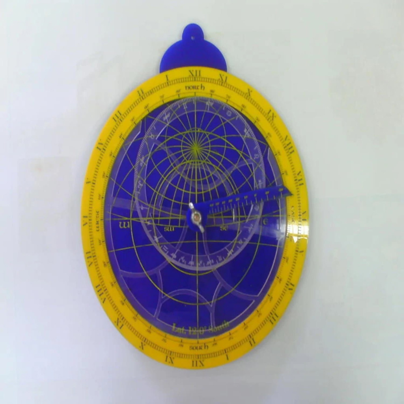 طرح اسطرلاب مناسب برای استفاده در دستگاه های cnc چوب و cnc لیزر - laser cut astrolabe cdr file