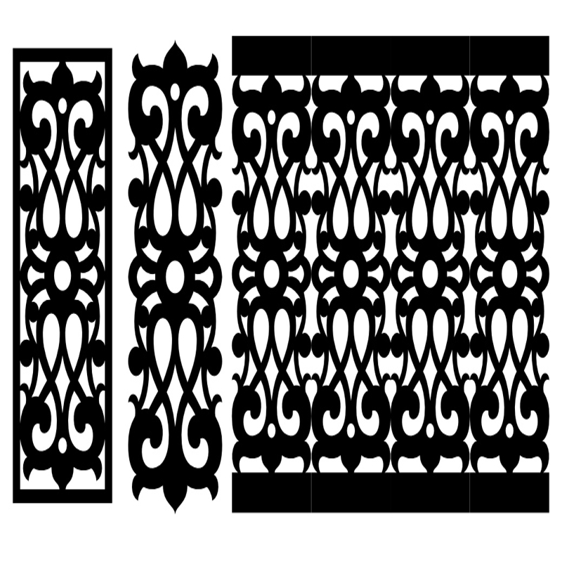 طرح الگوی طراحی یکپارچه مناسب برای استفاده در دستگاه های cnc چوب و cnc لیزر - seamless design pattern svg file