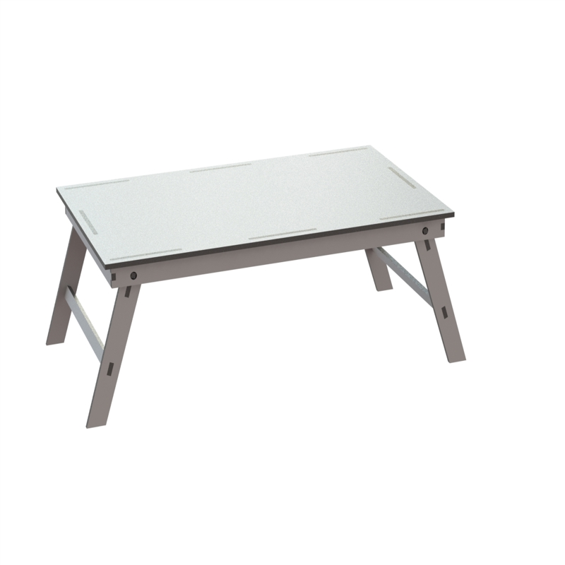 طرح میز نوت بوک مناسب برای استفاده در دستگاه های cnc چوب و cnc لیزر - notebook table dxf file