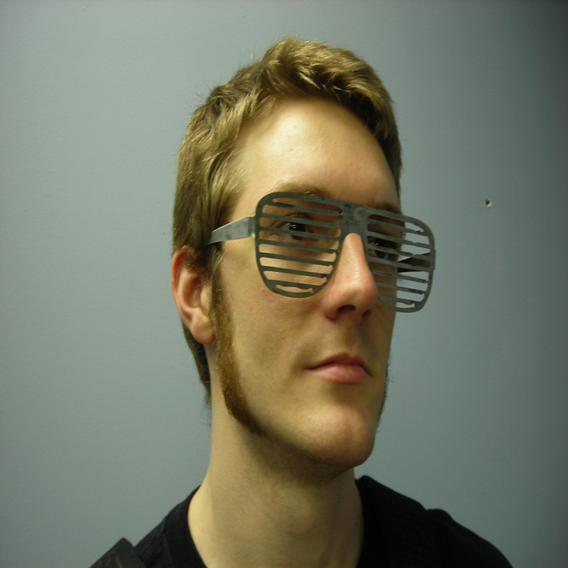 طرح عینک مناسب برای استفاده در دستگاه های cnc چوب و cnc لیزر - laser cut diy glasses dxf file