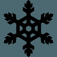 طرح دانه برف مناسب برای استفاده در دستگاه های cnc چوب و cnc لیزر - snowflake design dxf file