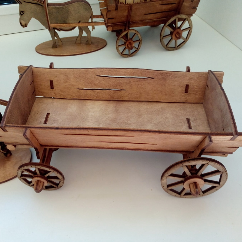 طرح سبد خرید تخته سه لا ۴ میلی متری مناسب برای استفاده در دستگاه های cnc چوب و cnc لیزر - laser cut cart 4mm plywood cdr file