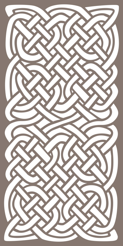 طرح گره های سلتیک مناسب برای استفاده در دستگاه های cnc چوب و cnc لیزر - celtic knots pattern cdr file