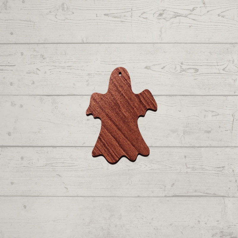 طرح روح هالووین با فرمت چوبی خام مناسب برای استفاده در دستگاه های cnc چوب و cnc لیزر - laser cut ghost shape halloween blank wooden cutout cdr file