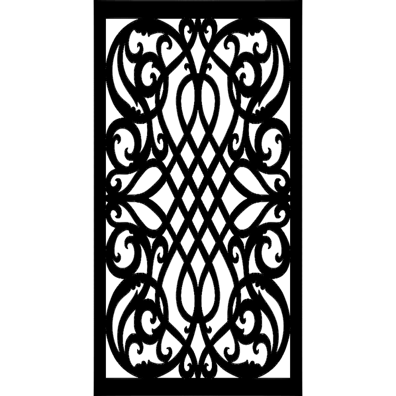 طرح الگوی وکتوری اره مویی مناسب برای استفاده در دستگاه های cnc چوب و cnc لیزر - scroll saw vector pattern dxf file