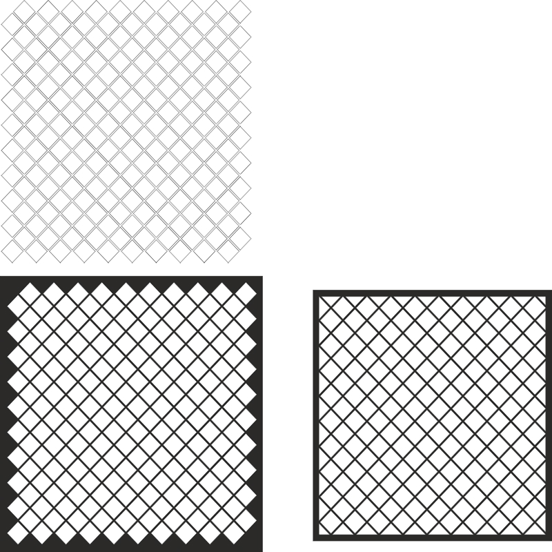 طرح و الگوی پنل صفحه نمایش تزئینی مناسب برای استفاده در دستگاه های cnc چوب و cnc لیزر - decorative screen panel pattern cdr file