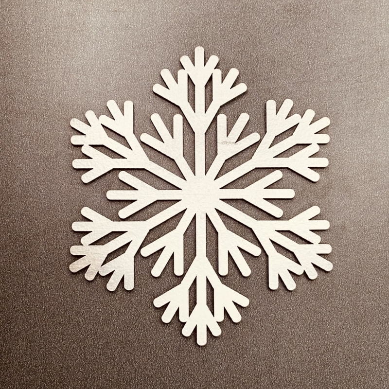 طرح دانه برف مناسب برای استفاده در دستگاه های cnc چوب و cnc لیزر - laser cut snowflake silhoutte svg file