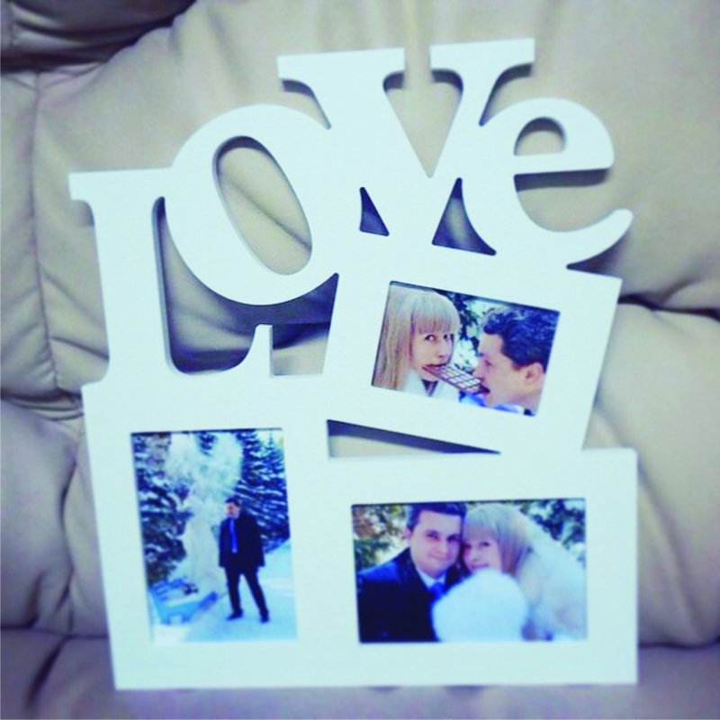 طرح قاب عکس عاشقانه مناسب برای استفاده در دستگاه های cnc چوب و cnc لیزر - laser cut love photo frame cdr file
