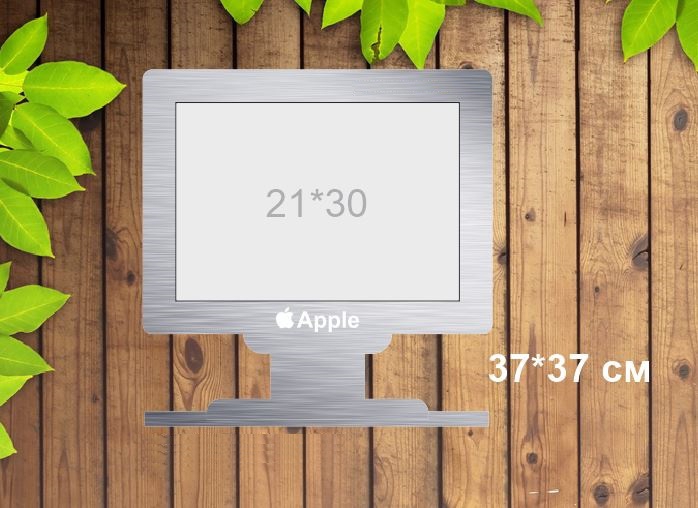 طرح قاب عکس روی مانیتور مناسب برای استفاده در دستگاه های cnc چوب و cnc لیزر - laser cut photo frame on a monitor cdr file