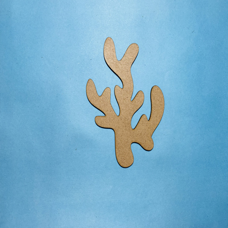 طرح چوب مرجان مناسب برای استفاده در دستگاه های cnc چوب و cnc لیزر - laser cut coral wood cutout shape cdr file