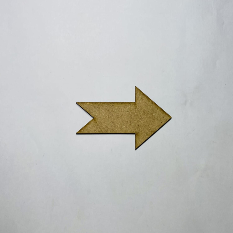 طرح خام شکل فلش چوبی مناسب برای استفاده در دستگاه های cnc چوب و cnc لیزر - laser cut arrow wood cutout shape blank cdr file