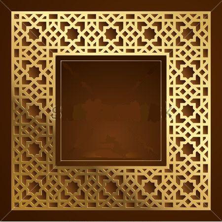 طرح وکتور اسلامی ماه رمضان مناسب برای استفاده در دستگاه های cnc چوب و cnc لیزر - islamic vector design ramadan svg file