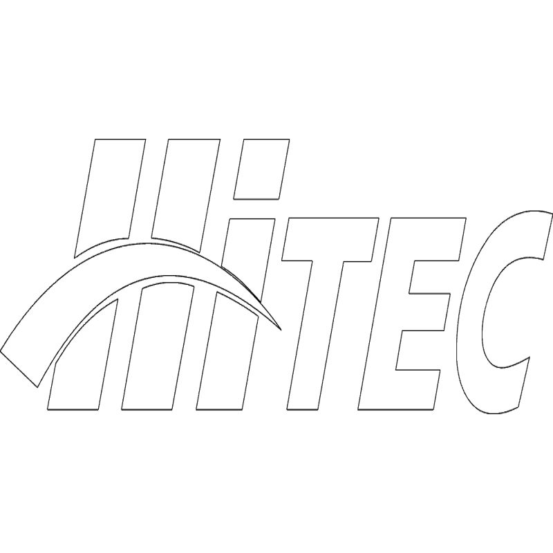 طرح لوگوی هایتک مناسب برای استفاده در دستگاه های cnc چوب و cnc لیزر - hitech logo dxf file