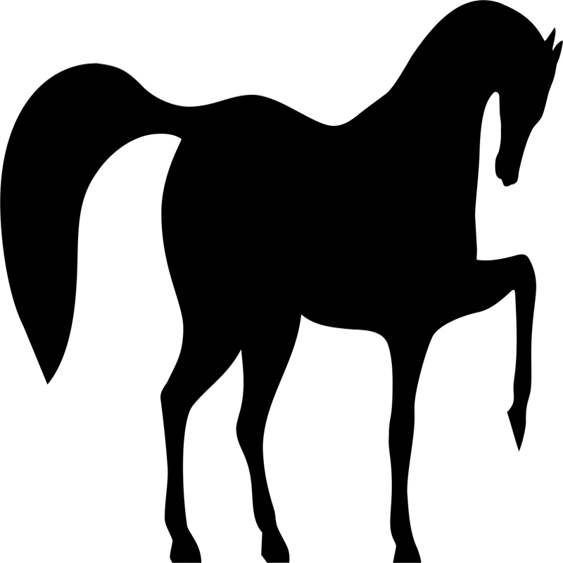طرح فایل وکتور رقص اسب مناسب برای استفاده در دستگاه های cnc چوب و cnc لیزر - horse dancing vector cdr file