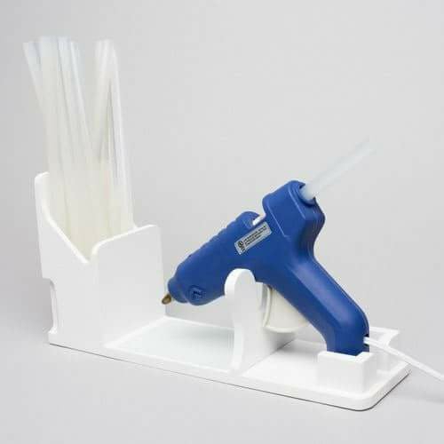 طرح تفنگ چسب حرارتی ساپورت مناسب برای استفاده در دستگاه های cnc چوب و cnc لیزر - suport glue gun dxf file