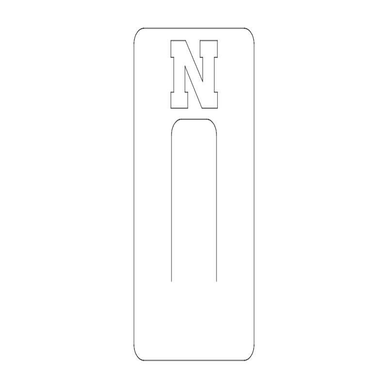 طرح نگهدارنده کتاب مناسب برای استفاده در دستگاه های cnc چوب و cnc لیزر - bookend dxf file