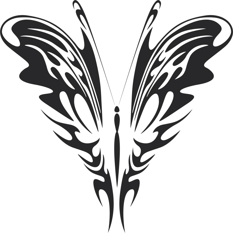 طرح وکتور پروانه شماره 026 مناسب برای استفاده در دستگاه های cnc چوب و cnc لیزر - butterfly vector art 026 cdr file