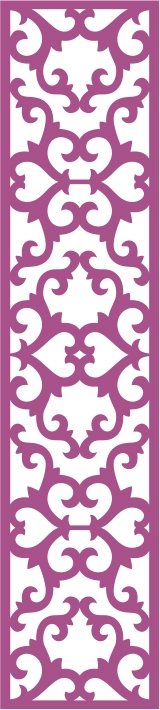 طرح پنل وکتور بدون درز شماره ۲۶۰ مناسب برای استفاده در دستگاه های cnc چوب و cnc لیزر - laser cut vector panel seamless 260 cdr file