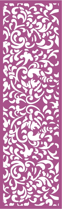 طرح پنل وکتور بدون درز شماره ۲۷۵ مناسب برای استفاده در دستگاه های cnc چوب و cnc لیزر - laser cut vector panel seamless 275 cdr file