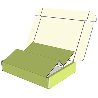 طرح جعبه بسته بندی e033 مناسب برای استفاده در دستگاه های cnc چوب و cnc لیزر - packing box e033 dxf file