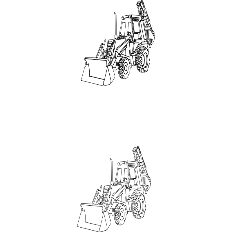 طرح تجهیزات سنگین مناسب برای استفاده در دستگاه های cnc چوب و cnc لیزر - heavy equipment dxf file