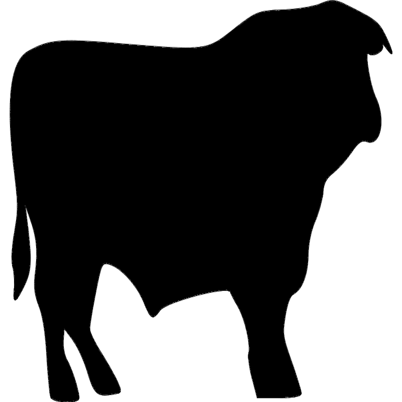 طرح گاو نر مناسب برای استفاده در دستگاه های cnc چوب و cnc لیزر - bull dxf file