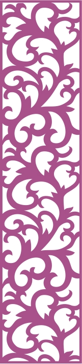 طرح پنل وکتور بدون درز شماره ۲۶۳ مناسب برای استفاده در دستگاه های cnc چوب و cnc لیزر - laser cut vector panel seamless 263 cdr file
