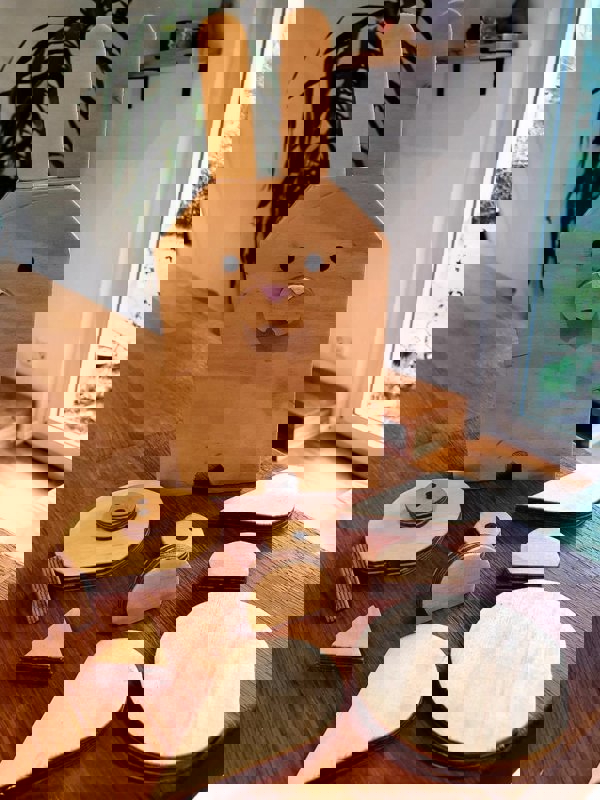 طرح پازل حیوانات برای کودکان نوپا مناسب برای استفاده در دستگاه های cnc چوب و cnc لیزر - laser cut animal puzzle for toddlers dxf file