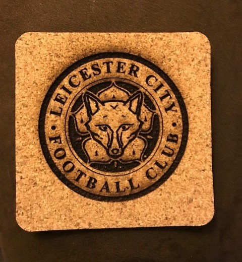 طرح زیر لیوانی شهر لستر مناسب برای استفاده در دستگاه های cnc چوب و cnc لیزر - laser cut leicester city coaster cdr file