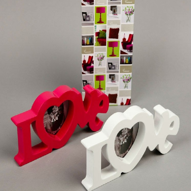 طرح قاب عکس طرح قلب عاشقانه مناسب برای استفاده در دستگاه های cnc چوب و cnc لیزر - laser cut love heart photo frames cdr file