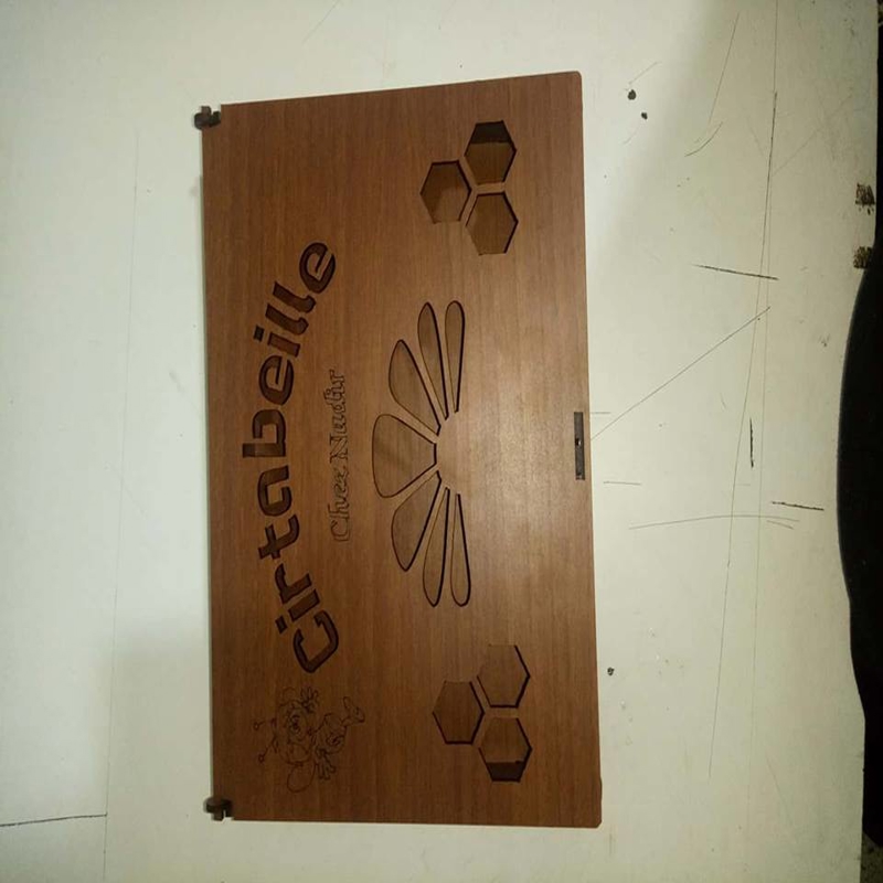 طرح جعبه شیرینی چوبی مناسب برای استفاده در دستگاه های cnc چوب و cnc لیزر - laser cut wooden sweets box cdr file