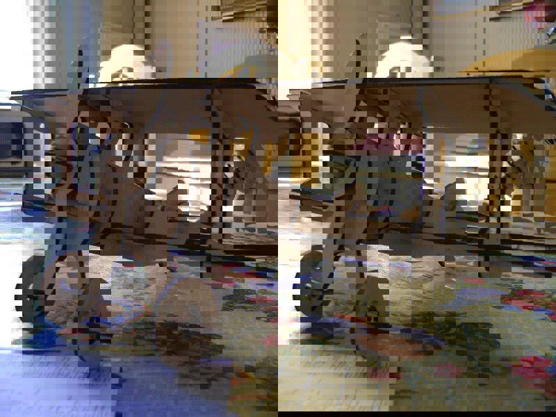 طرح اسباب بازی چوبی هواپیما مناسب برای استفاده در دستگاه های cnc چوب و cnc لیزر - laser cut wooden airplane toy dxf file