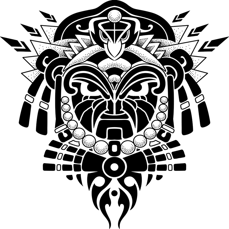 طرح های حکاکی مائوری مناسب برای استفاده در دستگاه های cnc چوب و cnc لیزر - laser cut engrave maori patterns designs cdr file