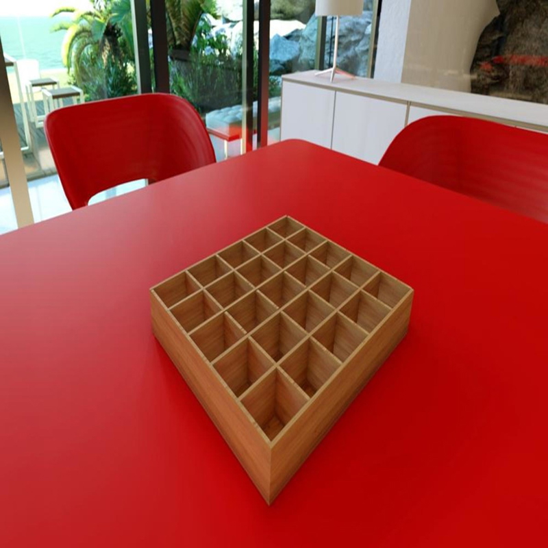 طرح برش جعبه چوبی برای لیزر برش مناسب برای استفاده در دستگاه های cnc چوب و cnc لیزر - laser cut wooden storage compartment box template cdr file