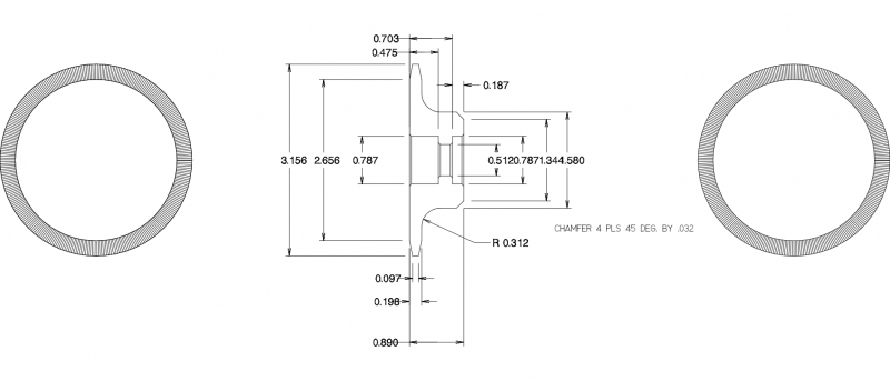 طرح دیسک چرخ دنده مناسب برای استفاده در دستگاه های cnc چوب و cnc لیزر - gear disk dxf file