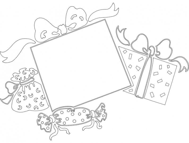 طرح مربوط به جشن شماره ۳ مناسب برای استفاده در دستگاه های cnc چوب و cnc لیزر - festive stuff 3 dxf file