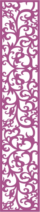 طرح پنل وکتور بدون درز شماره ۲۷۱ مناسب برای استفاده در دستگاه های cnc چوب و cnc لیزر - laser cut vector panel seamless 271 cdr file