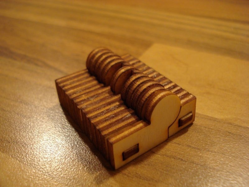 طرح لولا مناسب برای استفاده در دستگاه های cnc چوب و cnc لیزر - laser cut hinge